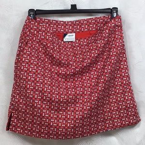 🏌️‍♀️Izod Golf Printed Skort Side Zip with Pockets Sz.8